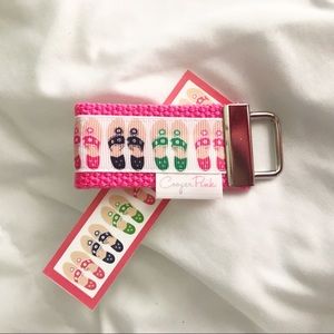 Sandal Key Chain Cooper Pink